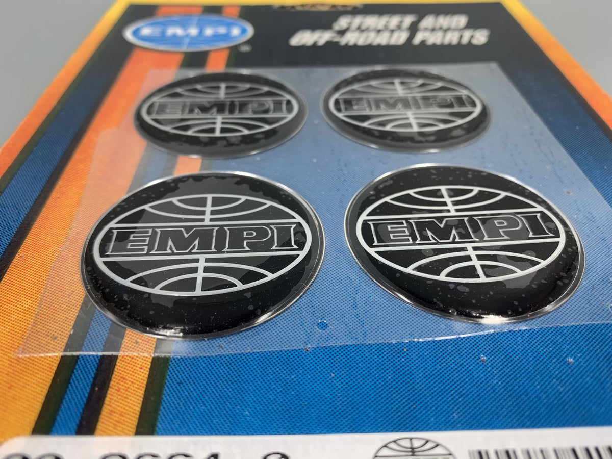 EMPI パーツ EMPI Center Cap, Sprint Star/914 Alloy w/Logo, Tall, Chrome