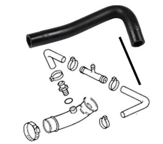 Breather Hose Fuel Tank Evaporative System Fuel Tank To T 1303