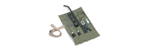Tool Kit Tool Roll Green Canvas