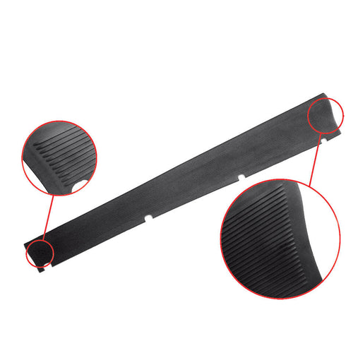 Running Board Mats Black Beetle -1960 Pair Black