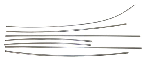 Body Molding Body Trim Kit Type 1 Beetle Aluminium 1968-1972