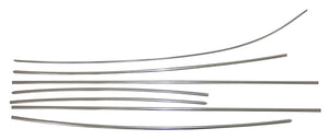 Body Molding Body Trim Kit Type 1 Beetle Aluminium 1968-1972