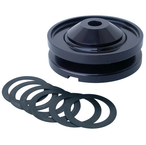 CB Performance Billet Aluminium Alternator Generator Pulley Black