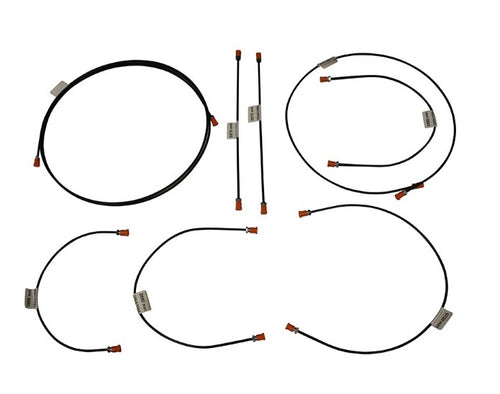 Brake Line Kit 8 Piece Type 2 1968-1969 No Servo