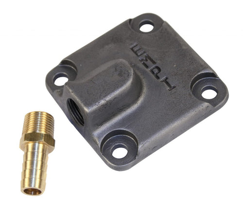 Oil Pump Cover Full Flow Cast Steel With Hose Fitting 8mm