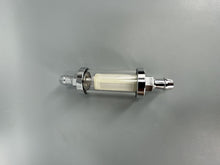 Load image into Gallery viewer, Fuel Filter Glass See Thru Fixed Inlet and Outlet 9.4mm Ends