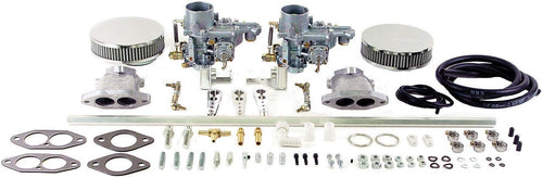 Carb Kit EMPI Dual EPC-34 Dual Port Type 3 with Air Cleaners T3