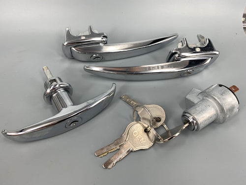 Door Handle Lock Set Type 2 Kombi 1955-1958