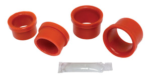 Front Beam Bushing Kit Ball Joint Outer 4 Piece Urethane Red Bugpack