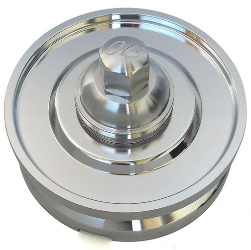 Pro Billet Aluminium Alternator Generator Pulley Kit Polished