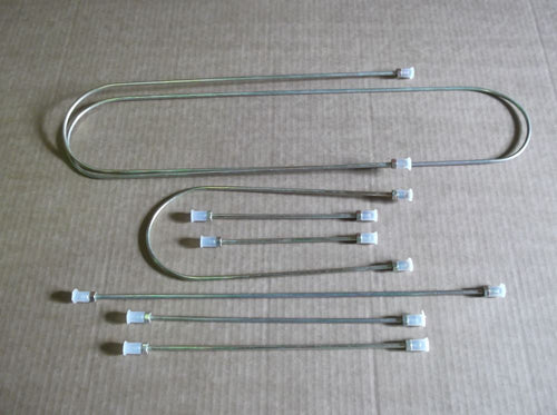 Brake Line Kit 7 Piece Type 1 1200-1300 Stainless