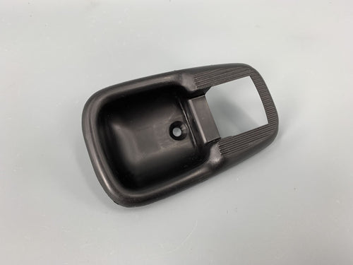 Inside Door Handle Escutcheon Cover Plate Type 1 1968-1979 Black Plastic