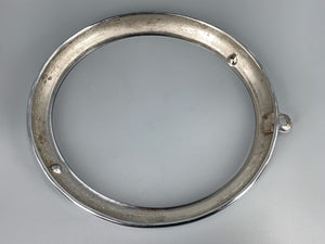 Headlight Rim Chrome Diagonal Screw Holes Beetle -1967