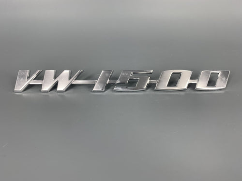 Beetle Badge Emblem Rear Engine Lid 1500 Script