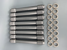 Load image into Gallery viewer, Pushrod Push Rod Tube Steel Type1 1300 1500 1600 Set of 8 with Seals