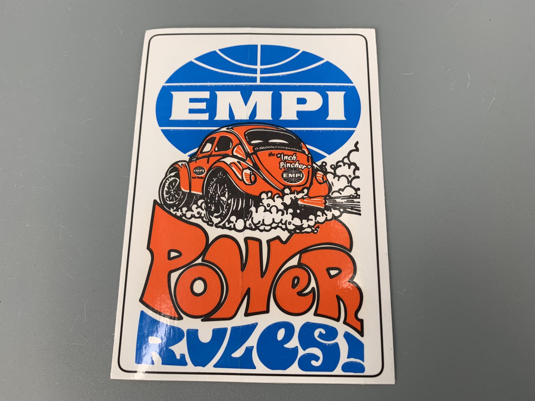 Sticker EMPI Power Rules