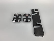 Load image into Gallery viewer, Pedal Cover Set Chrome 3 Piece Type 1