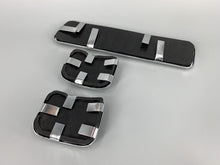 Load image into Gallery viewer, Pedal Cover Set Chrome 3 Piece Type 1