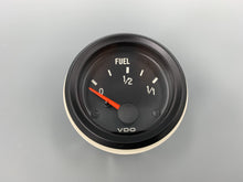 Load image into Gallery viewer, VDO Fuel Gauge 52mm Diam Black