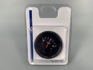 VDO Ammeter 52mm Diam Black