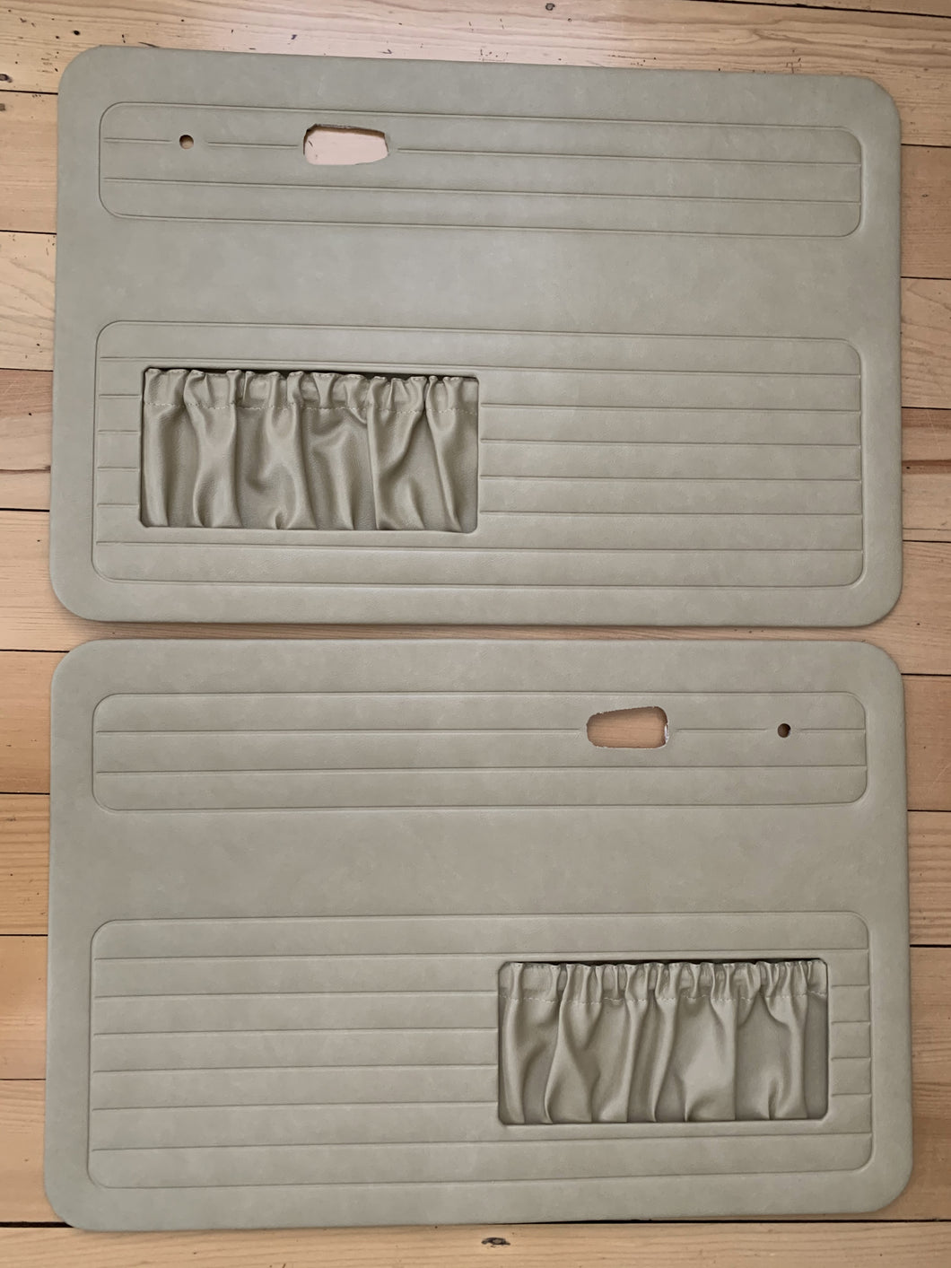 Door Panels Beige with Pocket Beetle 1968-1979