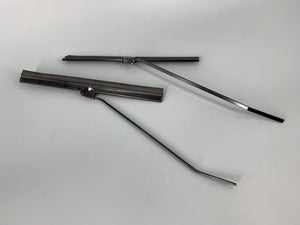 Wiper Blade With Arm Type 1 1954-1957 Black Pair