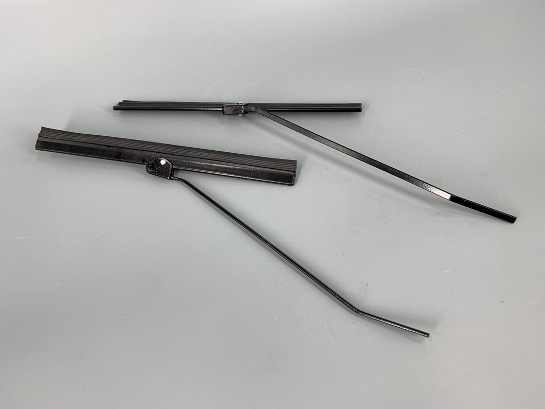 Wiper Blade With Arm Type 1 1954-1957 Black Pair