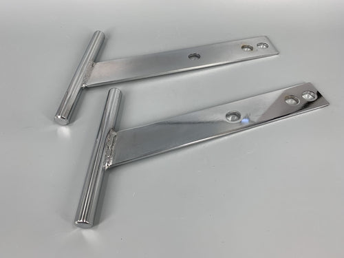 T Bar Bumper T Front or Rear Chrome Beetle 1946-1967 Pair
