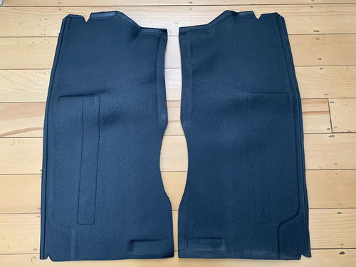 Seat Stand Mats Type 2 1968-1979 Black Pair