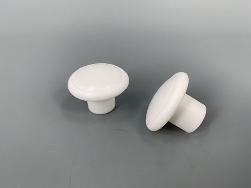 Coat Hook Type 2 Kombi 1963-79 White With Cap Pair