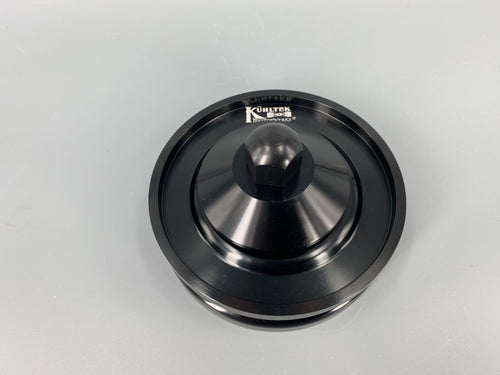 Pulley Alternator Generator Billet Black