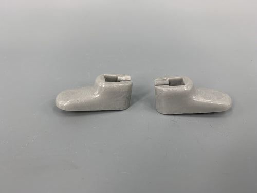Sunvisor Mounts Grey Left and Right Type 3 1961-1966 Pair