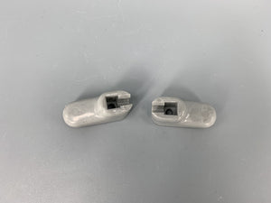 Sunvisor Mounts Grey Left and Right Type 3 1961-1966 Pair