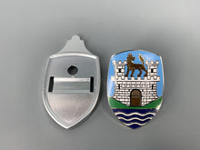 Load image into Gallery viewer, Bonnet Badge Hood Crest Badge Wolfsburg Crest Type 1 Blue 1951-1959