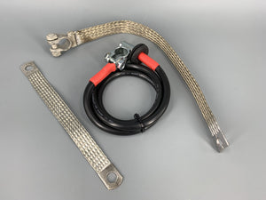 Battery Cable And Earth Lead Set 3 Piece