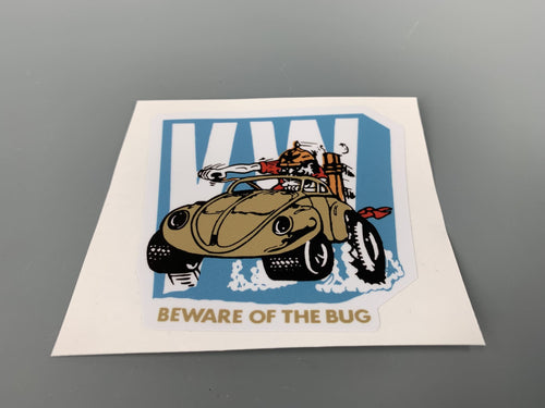 Sticker Beware Of The Bug