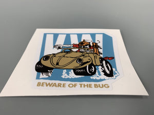 Sticker Beware Of The Bug