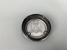 Load image into Gallery viewer, Horn Button Black and Silver Beetle 1960-1971