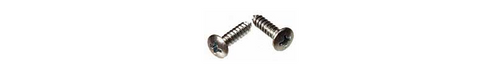 Cargo Door Check Strap Cleat Screw Kombi 1958-1967 Pair