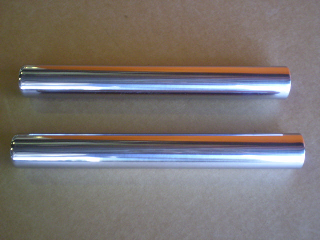 Tail Pipes Stainless Steel Polished 225mm Beetle Pair