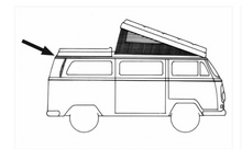 Load image into Gallery viewer, Westfalia Seal Top Luggage Rack Base Seal Kombi 1968-1973