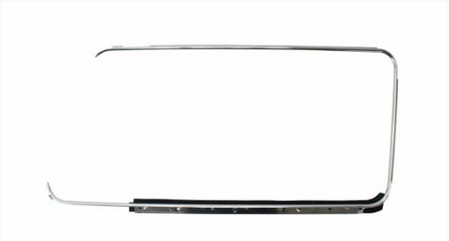 Scraper Door Window With Moulding Kombi 1968-1979 Left German