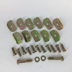 Chassis Floor Pan Bolts Beetle Ghia With Body Washers