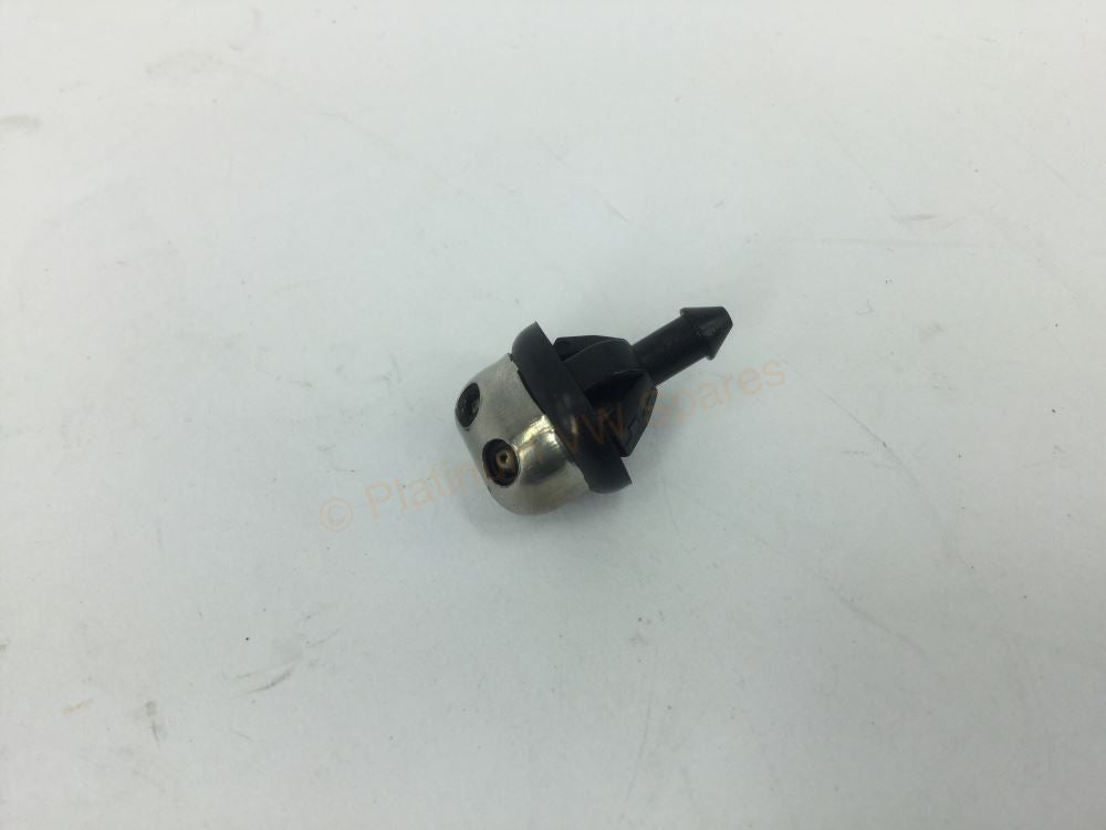 Washer Nozzle Chrome With Seal Beetle 1961-79 Ghia 61-74 Type 3 1968-70